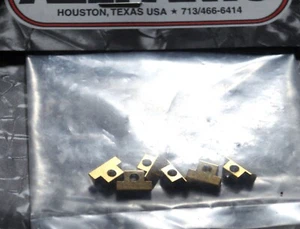 Gold old style bridge saddles for USA Gibson - Picture 1 of 1