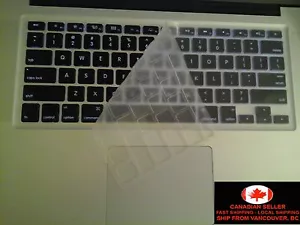 Ultra Thin Keyboard Protector Skin for Apple Macbook 13" 15" 17" Transparent - Picture 1 of 3