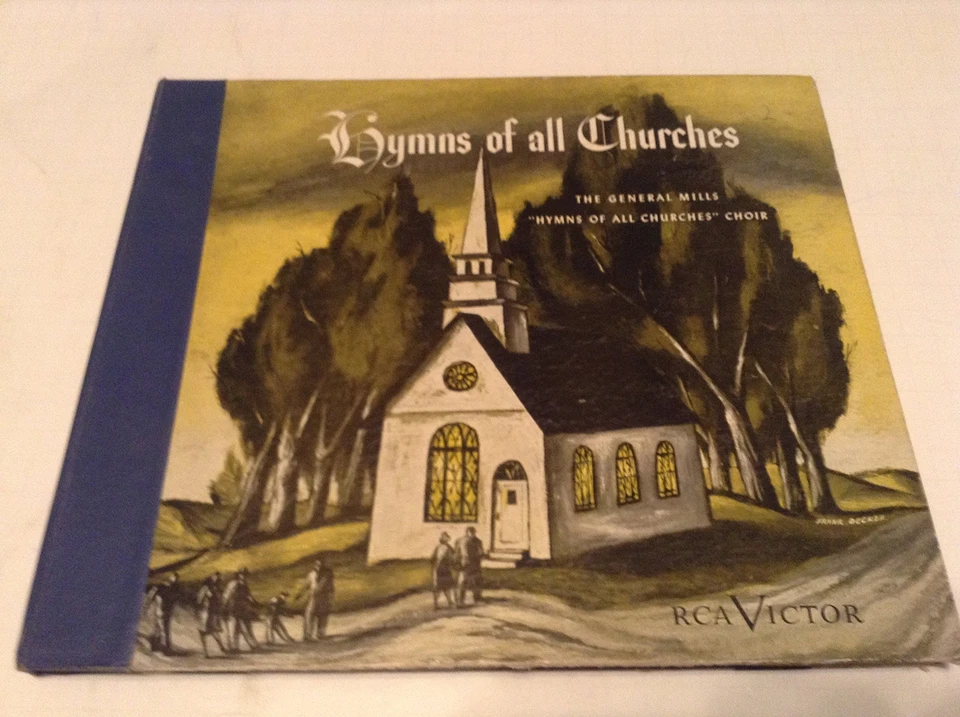HYMNS OF ALL CHURCHES 78 RPM BOX SET THE GENERAL MILLS CHOIR - Image 1 of 1