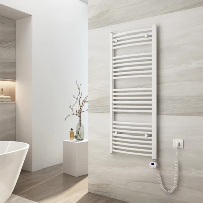 EMKE Badheizkörper Elektrisch Handtuchtrockner Mit Thermostat Handtuchwärmer