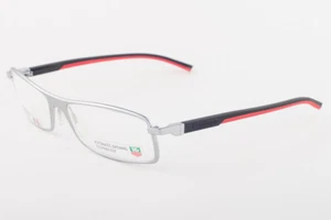 Tag Heuer 801 002 Automatic Silver Black Red Eyeglasses TH801-002 58mm - Picture 1 of 3