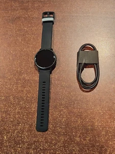Montre connectée GPS Garmin Vivoactive 5 (42 mm) noire NEUVE - lunette ardoise aluminium - Photo 1 sur 10