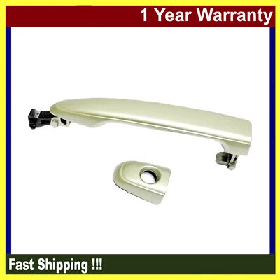 Para 04-10 Toyota Sienna prata pinho mica 6U0 maçaneta externa frontal com buraco de fechadura - Imagem 1 de 4