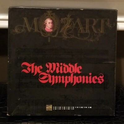 1980 Time Life Mozart ~ The Middle Symphonies ~ 5 Cassette Set ~ New - Image 1 of 4