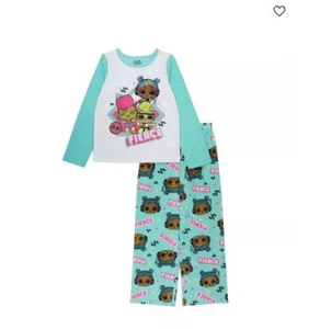 NWT LOL SURPRISE! Girls Micro Fleece Top and Pajama, 2-Piece Set - Picture 1 of 9