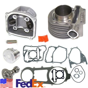 Big Bore Cylinder+Head 61mm Cylinder Kit For 2 Stroke 47 49cc 4 Stoke 50cc-800cc - Picture 1 of 7