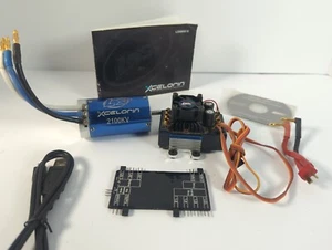 LOSI XCELORIN 2100KV BRUSHLESS MOTOR AND ESC COMBO WITH PROGRAM CARD AND SOFTWAR - Picture 1 of 15