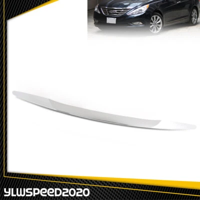 New Hood Molding Fit For Hyundai Sonata 2011 2012 2013 2014 HY1235101 Chrome - Image 1 of 4