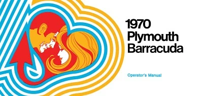 Plymouth Barracuda 1970 manual del propietario - color Foto 1 de 4