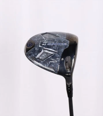 Driver Callaway Paradym Ai Smoke Max D 12° Regular Flex Diamana T+ 60 Bom - Imagem 1 de 4