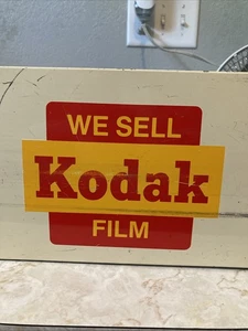 Vintage Kodak Photo Film Prints Metal Store Countertop Bin “We Sell Kodak Film” - Picture 1 of 15