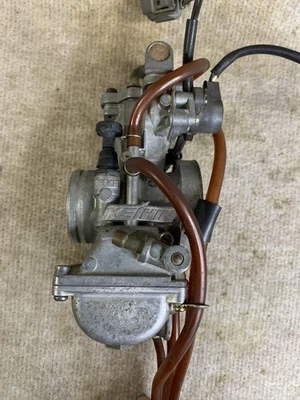 1999 - 2002 Kawasaki KX125 KX 125 Keihin PWK Carb Carburetor Throttle #3 - Image 1 of 4