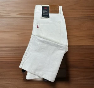 Levi's Ribcage Straight Ankle Buttonfly Denim Jeans Damen Gr. 32 x 27 High Rise Neu mit Etikett - Bild 1 von 17