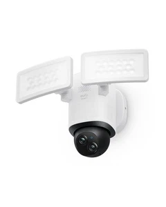 eufy Security Floodlight Camera E340 Dual Cameras Wired Outdoor Security Camera, - Picture 1 of 5