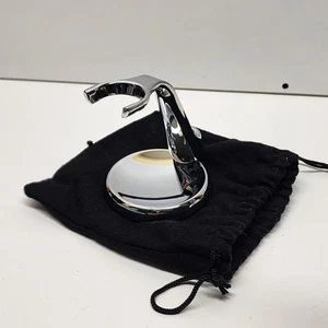 Gillette Art Of Shaving Fusion Chrome Collection Shaving Brush & Razor Stand - Picture 1 of 4