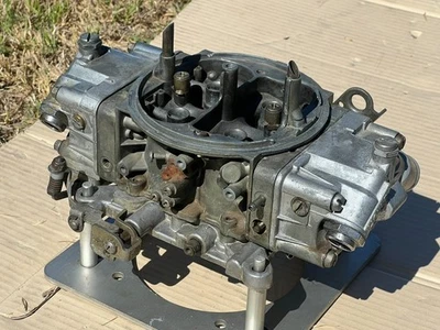 Holley DOUBLE PUMPER Carburetor 4150 Unknown CFM Square Bore 4BBL Carburetor Foto 1 de 4