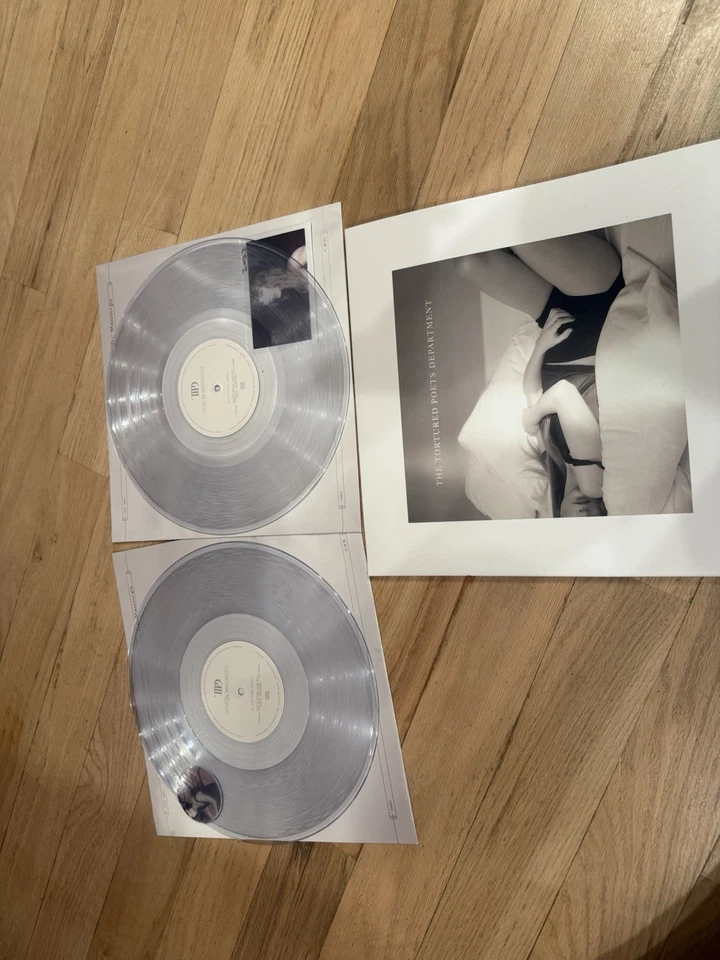 Tortured Poets Department-Limited Phantom Clear Vinyl by Swift, Taylor - Image 1 of 2