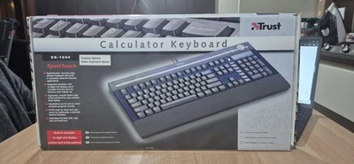 Tastiera Trust KB-16 calcolatrice integrata aperta e usata - Immagine 1 di 3