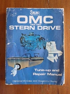 Vtg OMC Motor & Stern Drive Units 1964-1983 SELOC Tune-Up and Repair Manual Book - Imagen 1 de 3