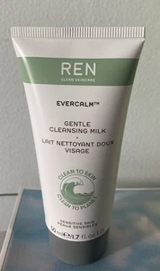 REN Clean Skincare Evercalm Gentle Cleansing Milk 1.7 oz. New/Sealed. - Picture 1 of 3