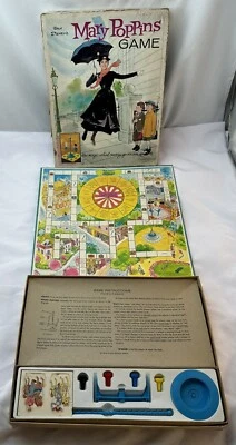 1964 Walt Disney's Mary Poppins Game by Whitman Complete in Good Cond FREE SHIP - Image 1 of 4