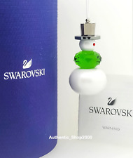New 100% Authentic SWAROVSKI Crystal Holiday Cheers Snowman Ornament 5596388