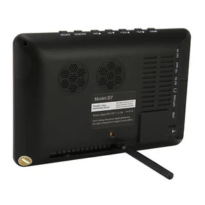 7in Portable TV HD LED Digital Portable TeleVis-ion Video Player With Built New - Picture 1 of 12