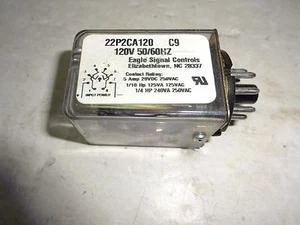 EAGLE SIGNAL 22P2CA120 CONTROL RELAY - Picture 1 of 6