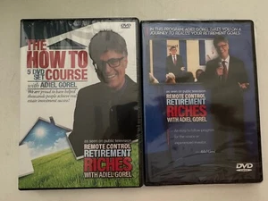 Remote Control Retirement Riches With Adiel Gorel 2 DVDs Investing NEW - Imagen 1 de 2