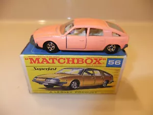 Matchbox Superfast Model No. 56 Pink BMC 1800 Pininfarina 1969 - Picture 1 of 8