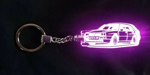 Portachiavi multicolor led auto HF lancia delta integrale Turbo EVO 1- 2 16V - Foto 1 di 9