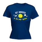 Best Hairdresser Solar System - Womens T Shirt Funny T-Shirt Novelty gift tshirt