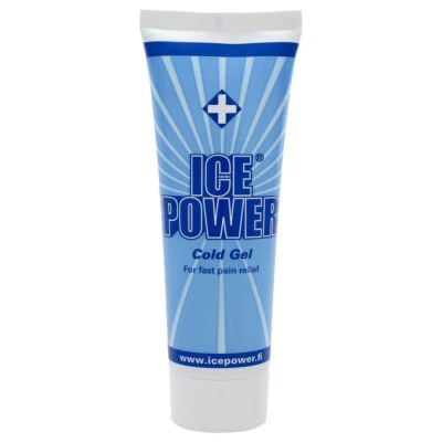 ICE-POWER Ice Power Kühlgel, Kühlsalbe, Kältegel, Sport, Kühl, Erste Hilfe, Fußball, 75 ml