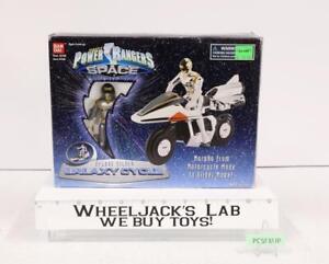 Deluxe Silver Galaxy Cycle 100% Complete Power Rangers in Space 1997 Bandai