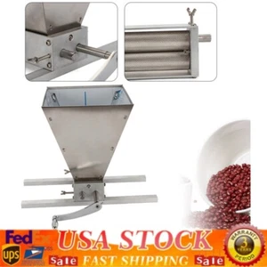 Molino De Maiz 4L Molino de Granos Molinillo de Cebada Trituradora de Malta Homebrew con Tolva EE. UU. - Imagen 1 de 13