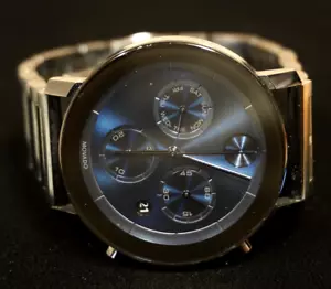 Movado Bold Chrono Quartz Blue Stainless Steel Men's Watch - Picture 1 of 13