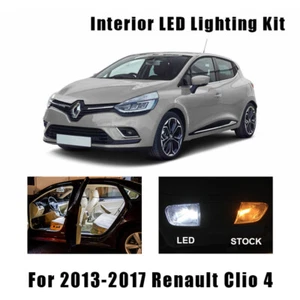 8pcs Canbus LED Interior Reading Light Kit For 2013-2017 Renault Clio 4 IV MK4 - Picture 1 of 7