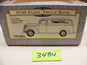 1938 CHEVY PANEL TRUCK COIN BANK, COAST TO COAST HARDWARE (ITEM #3484) - Picture 1 of 4