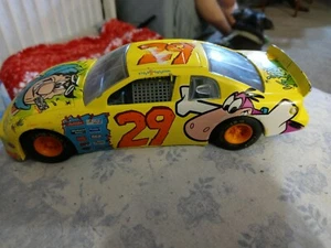 NASCAR Flintstones Steve Grissom #29 1:24 Cartoon Network Die Cast Car Wacky  - Picture 1 of 7
