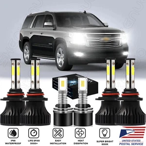 For car Tahoe 2001-2006 6x combo 9005 9006 LED Headlight Hi/Lo + 880 Fog Light - Picture 1 of 10