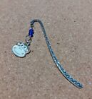 Tibetan silver charm bookmark handmade new without tags.