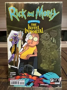 RICK AND MORTY presents THE HOTEL IMMORTAL #1 - ONI PRESS / ADULT SWIM - ARBONA - Picture 1 of 3