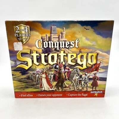 Stratego Conquest Game by PlayMonster Strategy Board Game 100% Complete - Image 1 of 4