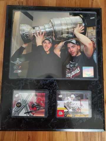 Toews & Kane Chicago Blackhawks 2010 Stanley Cup Plaque Cover