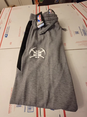New Nike NBA Denver Nuggets Warm Up Pants Player Team Issued XL Tall Cover