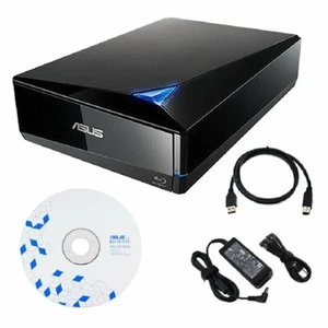 Unidad grabadora de Blu-Ray externa ASUS BW-16D1X-U 16x BDXL BD-R DL BD con USB 3.0 - Imagen 1 de 3