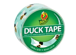 Duck Tape® Brand Duct Tape - Botanical Bees 1.88 in. x 10 yd. - Picture 1 of 3