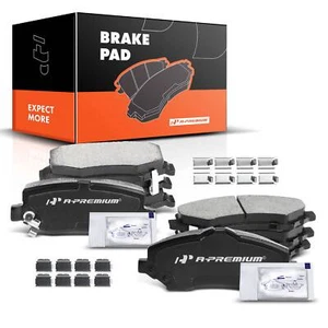 A-Premium Disc Ceramic Brake Pads Front&Rear for Dodge Nitro Jeep Wrangler JK - Bild 1 von 8