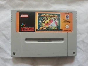 DISNEY MICKEY MANIA Super Nintendo NES SNES UK / EUROPEAN PAL Version Spiel - Bild 1 von 2