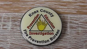 Moneda Desafío TN Oficina de Prevención de Incendios del Condado de Knox #A657 - Imagen 1 de 8